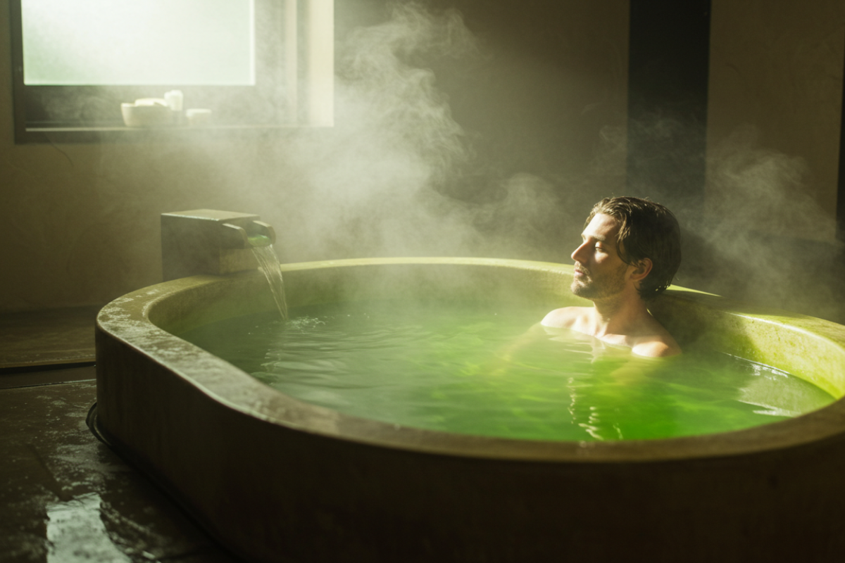 Immerse Yourself in Matcha! Experience Japan's Unique Matcha Bath for the Ultimate Wellness Journey